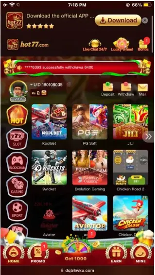 Hot77 game