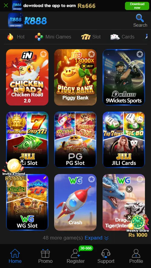 K888 game