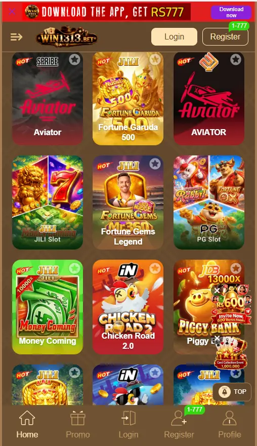 win1313bet image