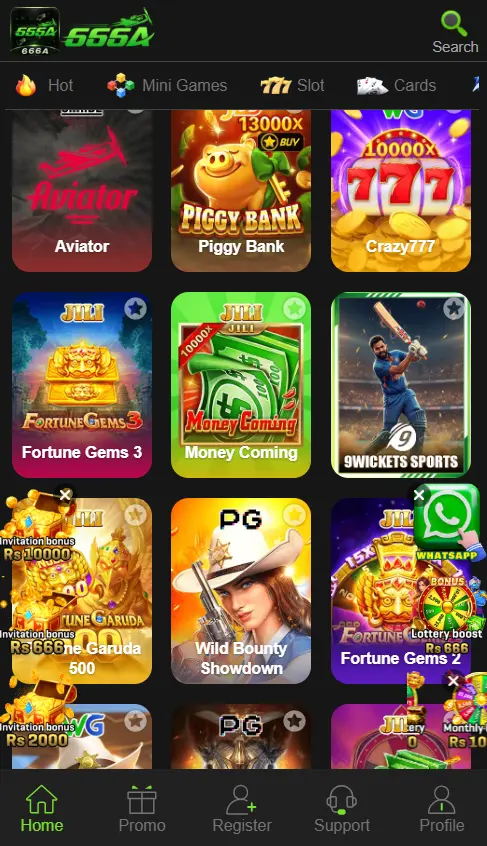666A game