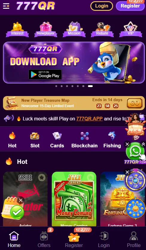 777QR game image