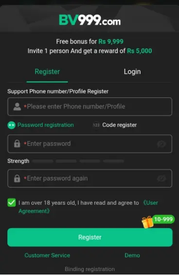 BV999 game
